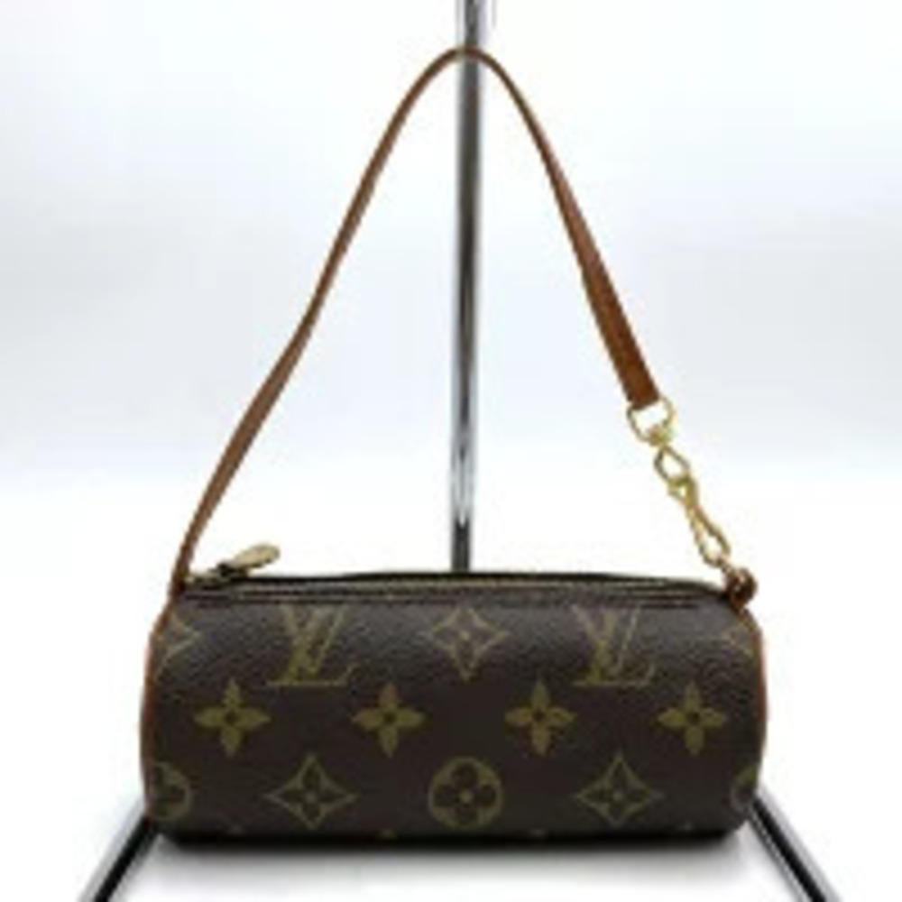 Louis Vuitton Monogram Pochette Papillon Pouch Clutch Handbag